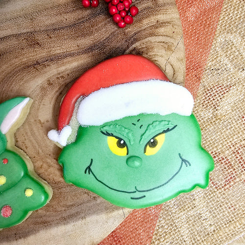 Grinch Single Cookie