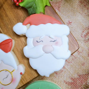 Santa Single Cookie